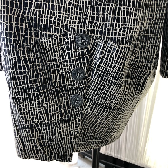 NWT Animal Print Faux Suede Jacket Coat - Picture 9 of 11